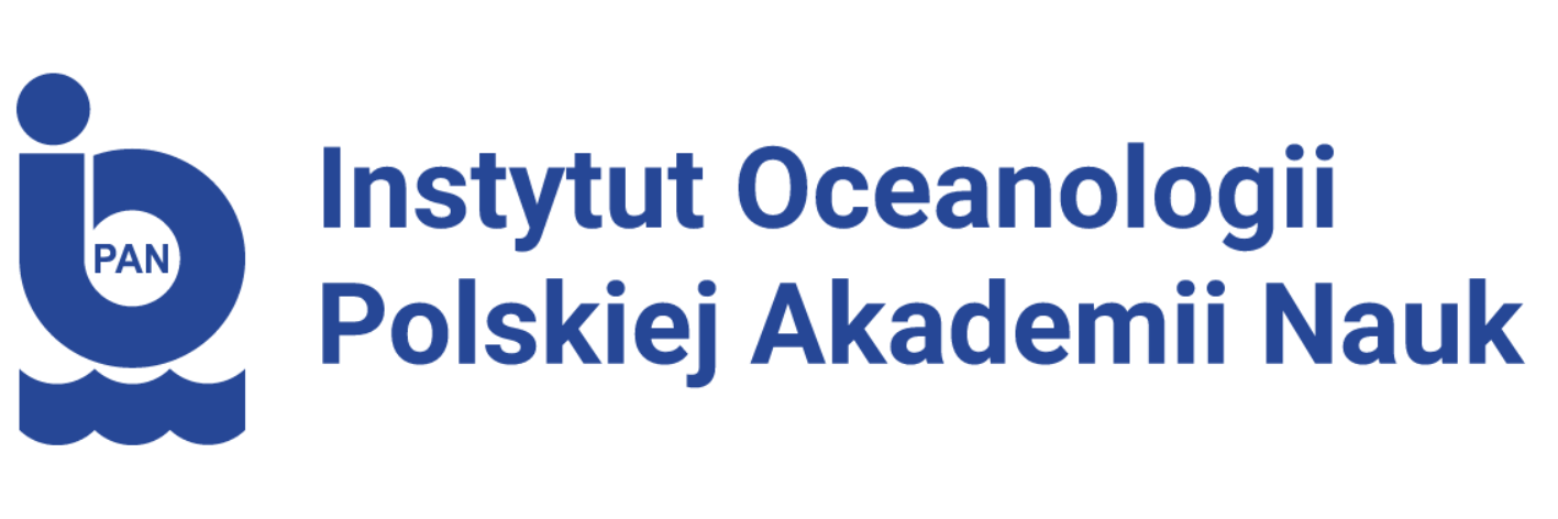 Logo Instytutu Oceanologii PAN przekierowujące do strony instytutu